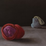 the buddy system II (2008) oil on linen, 50 x 48 cm