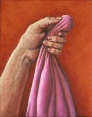 getting the top off (2002) oil on linen