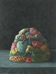 keeping it together (2010) oil on canvas 101.5 x 76cm
